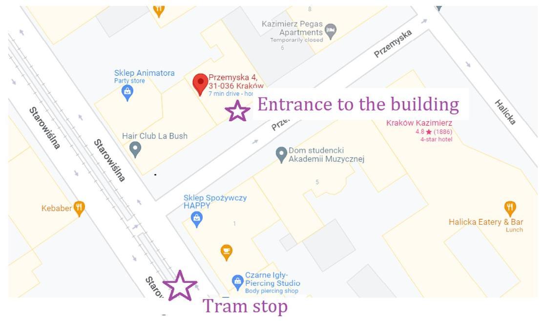 Apartament On Kazimierz 克拉科夫 外观 照片